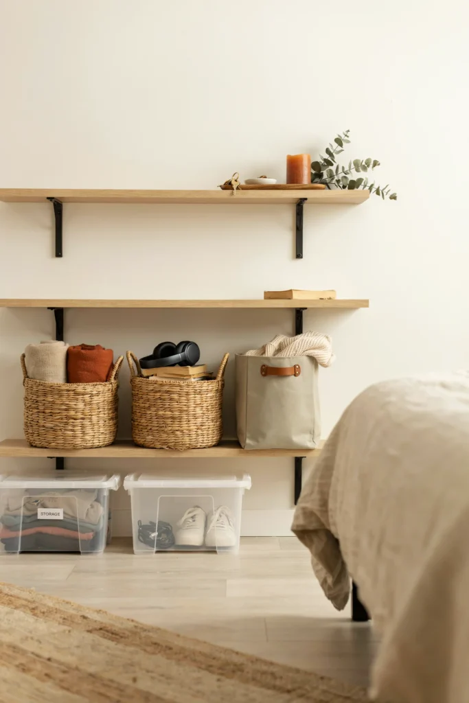 Organize with Aesthetically Pleasing Storage