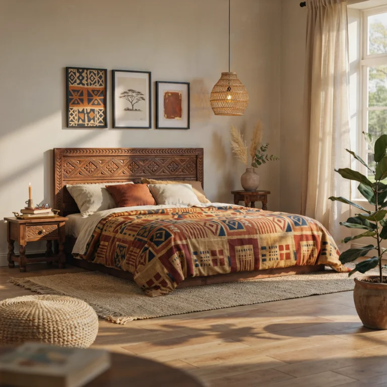 14 Afro-Boho Bedroom Decor Ideas That Feel Warm, Artistic, and Unique
