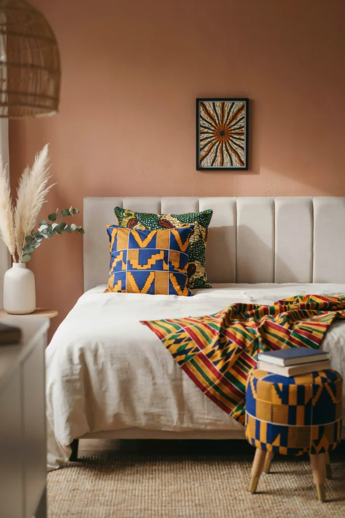 Use Kente and Ankara Print Accents