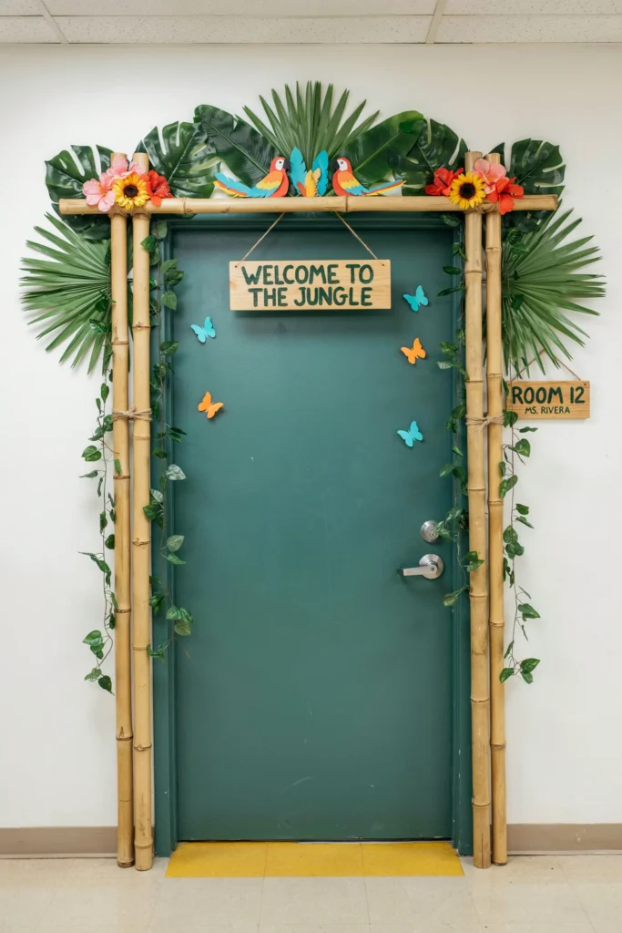 Bamboo Border Door Frame