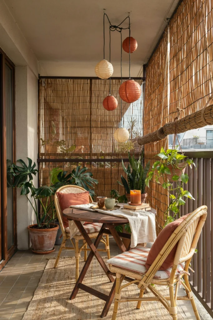 Bamboo Roll-Up Screens