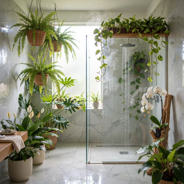 15 Best Shower Plants to Turn Your Bathroom Into a Tropical Oasis