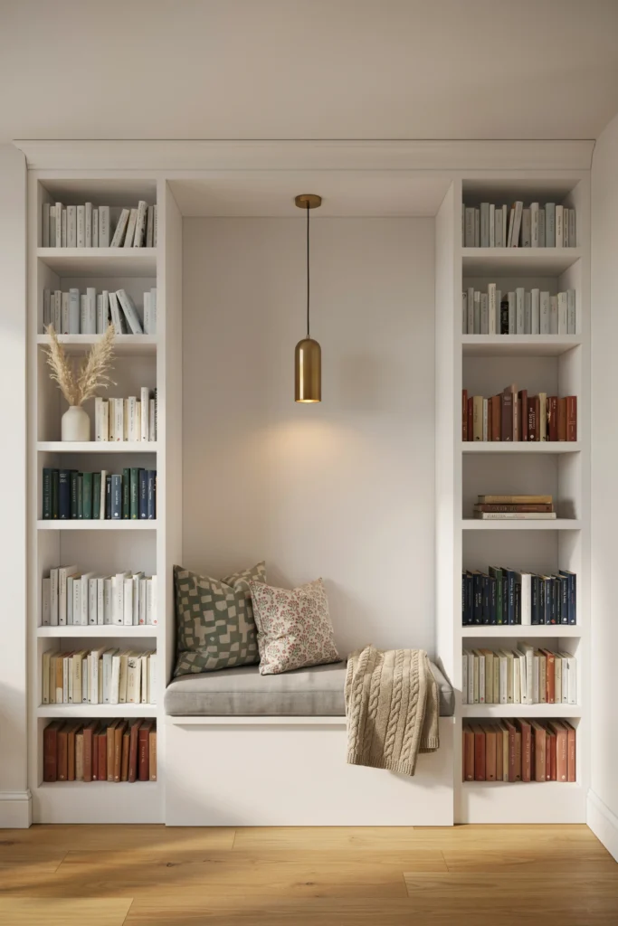 The Built-In Bookshelf Nook