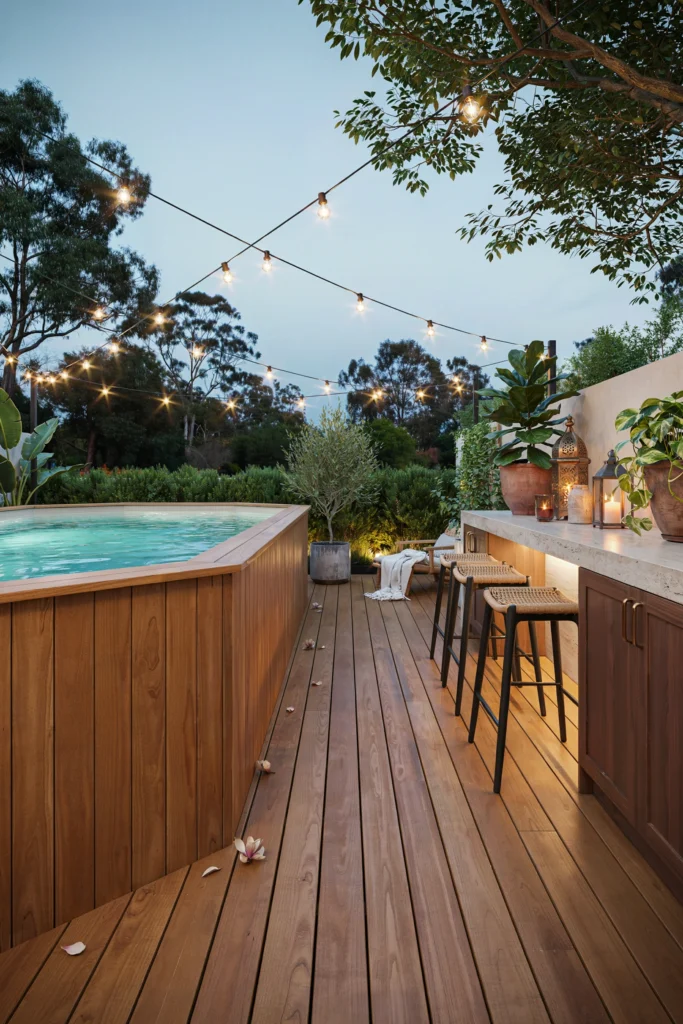 Built-in Deck Bar