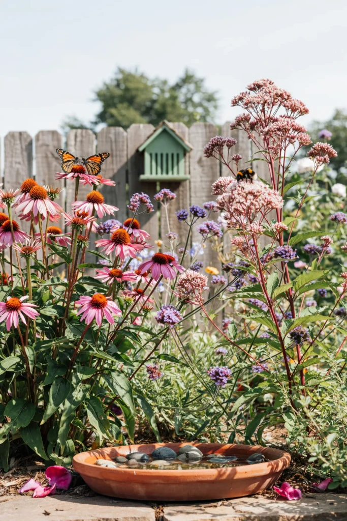 The Butterfly and Pollinator Garden Corner