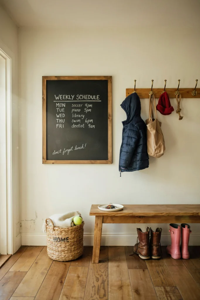Add a Chalkboard or Corkboard Panel