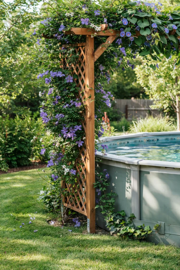Add Climbing Vines on a Trellis
