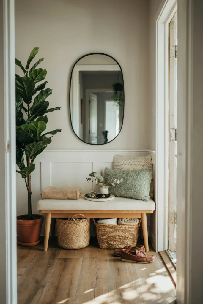 Add a Bench for Comfort and Convenience