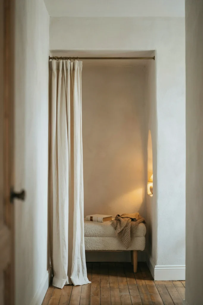 A Curtained Alcove