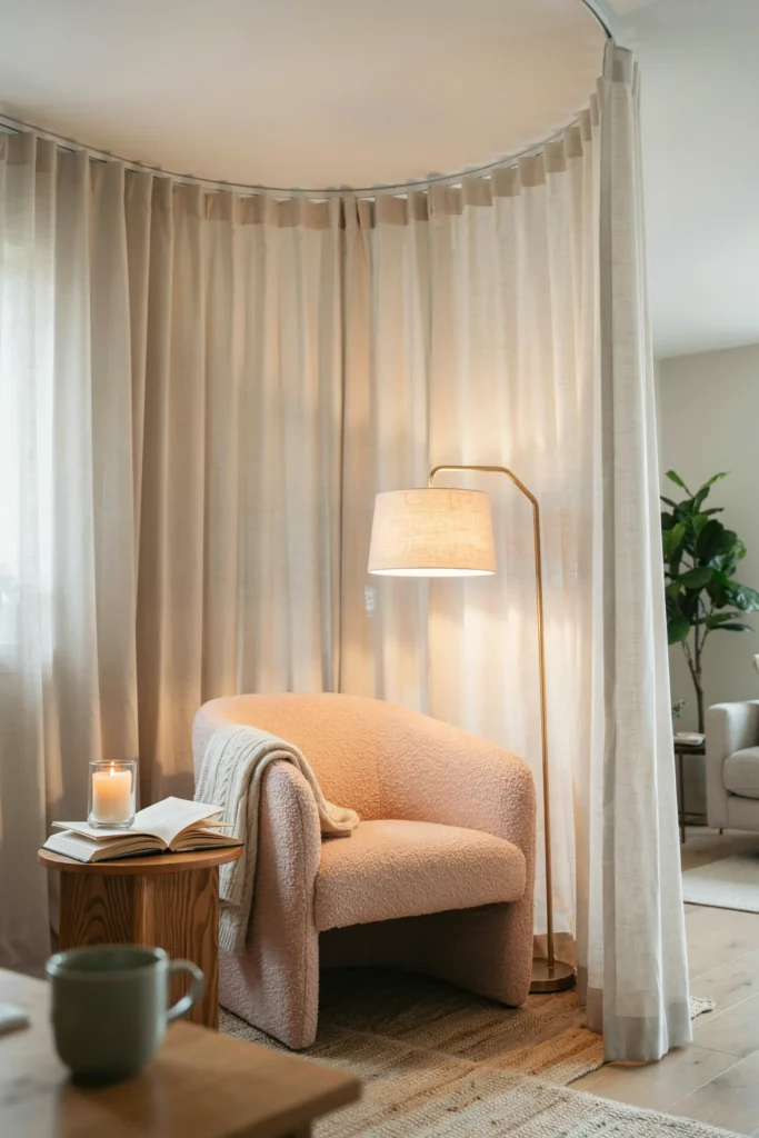 The Curtained-Off Reading Alcove