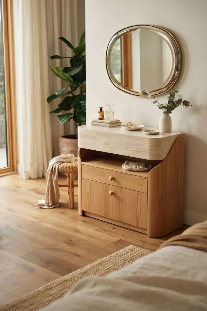 Custom Organic Modern Vanity