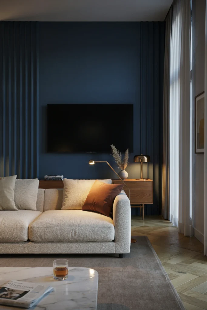 Dark Moody Feature Wall