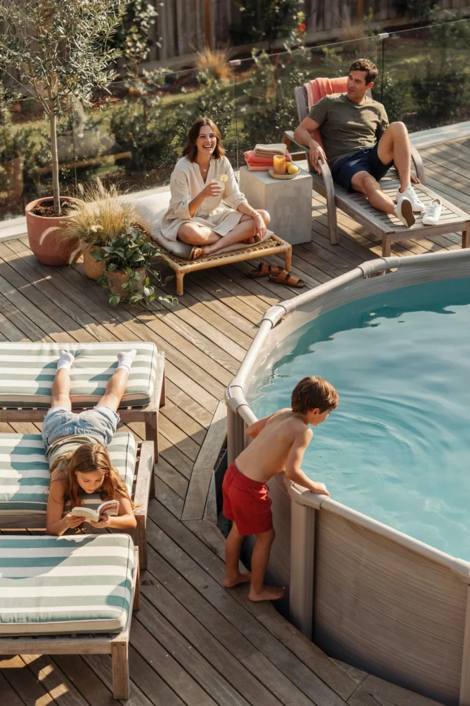 Why Build a Deck Around an Above Ground Pool?