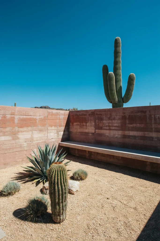The Desert Modernist Courtyard
