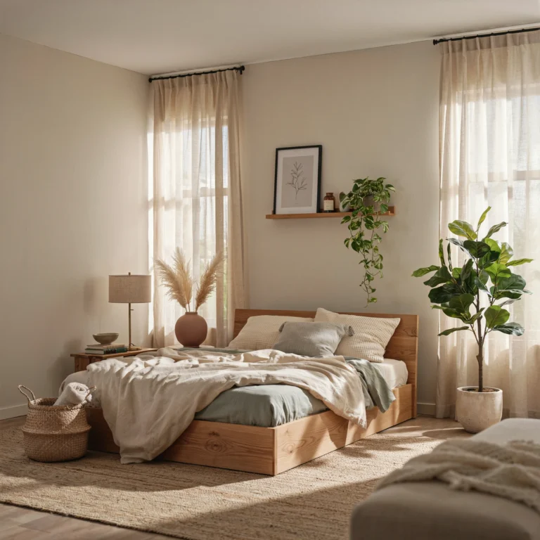 13 Earthy Bedroom Ideas to Nail the Grounded, Modern Aesthetic