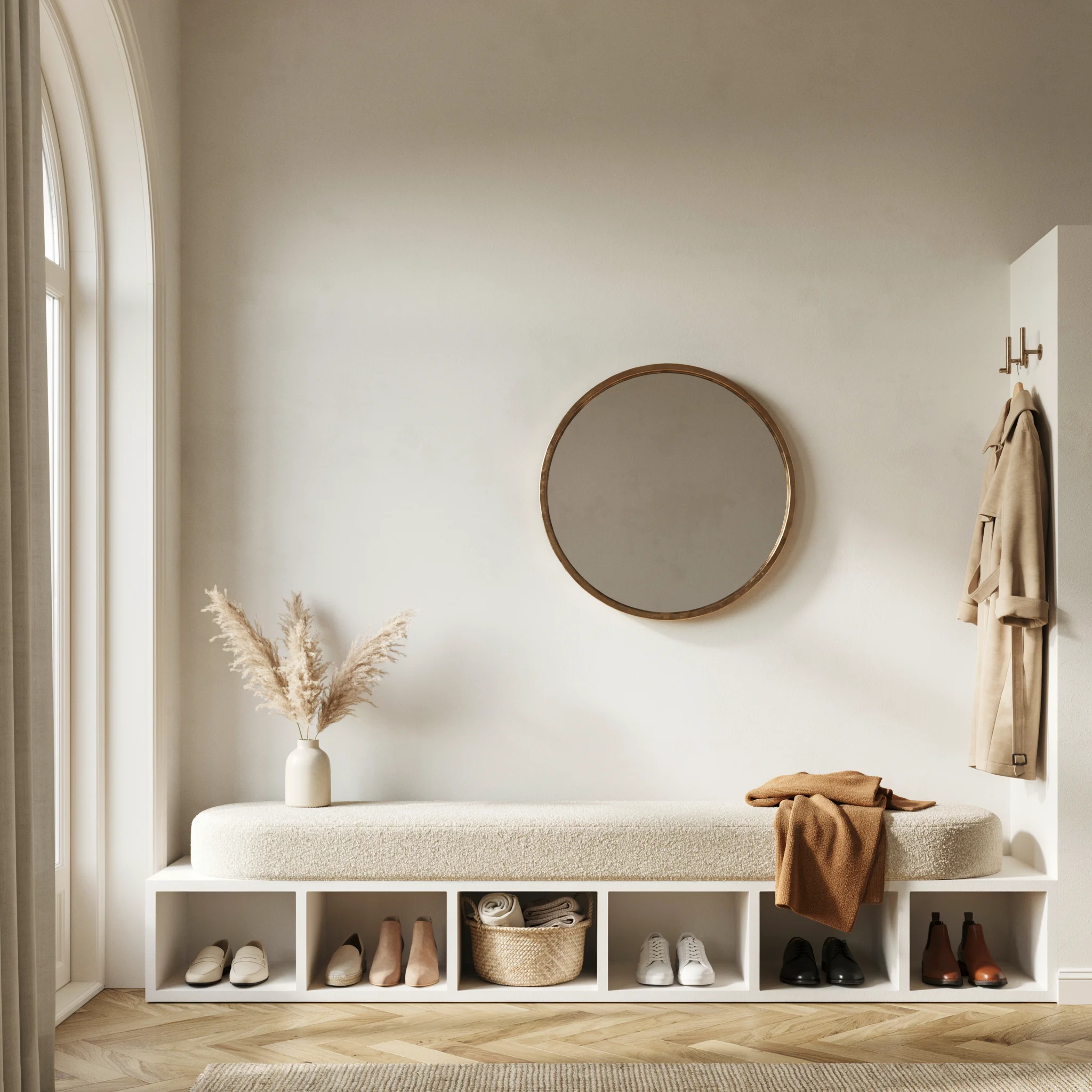 9 Entryway Bench Ideas With Shoe Storage