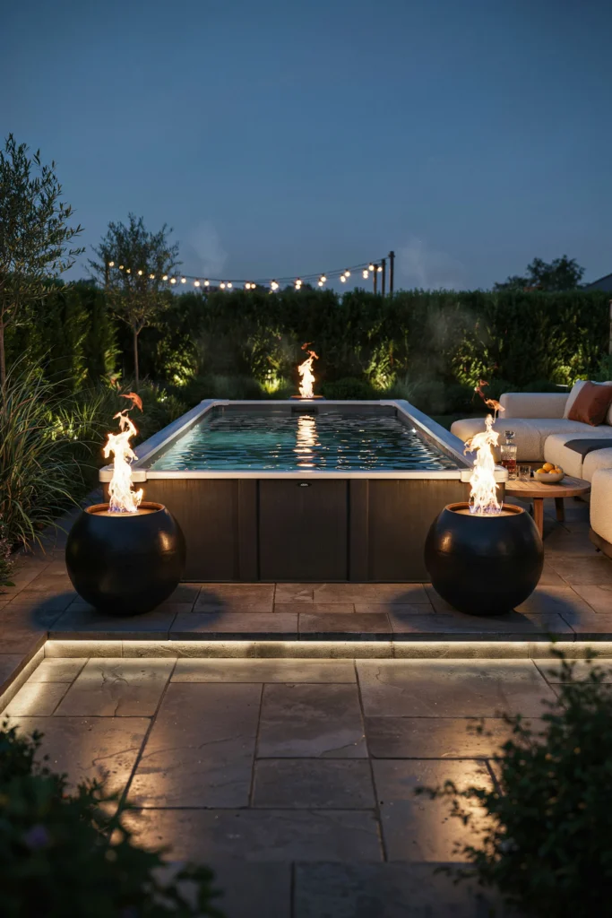 Fire Bowl and Lighting Combinations