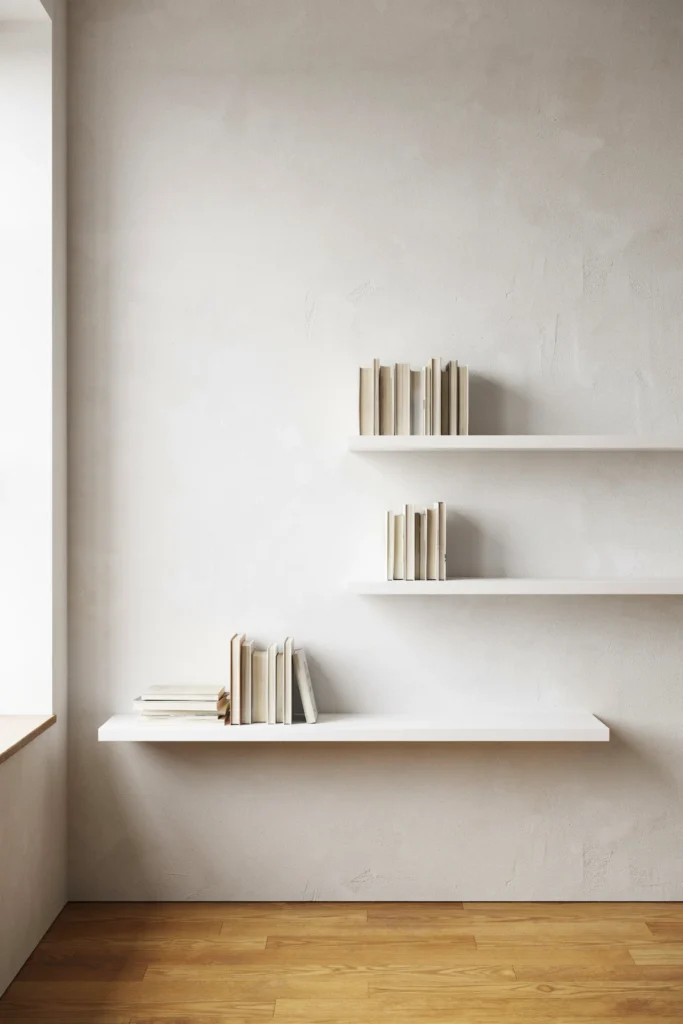 The Floating Shelf Wall