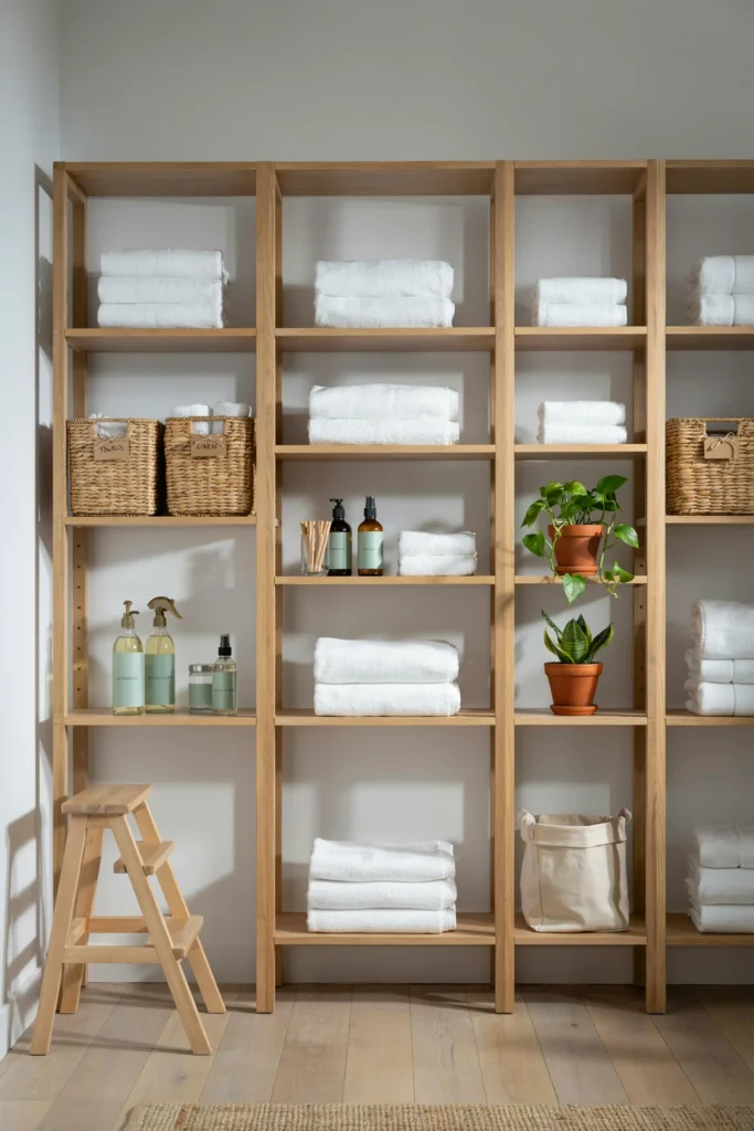 Floor-to-Ceiling Shelving Units