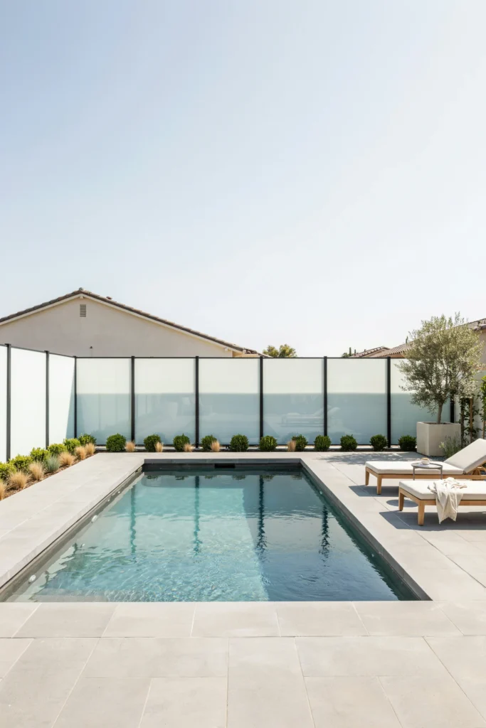 Frosted Glass or Acrylic Panels