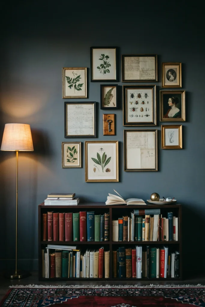 The Gallery Wall with Books