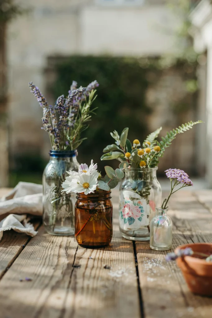 Keep Flowers Low and Loose