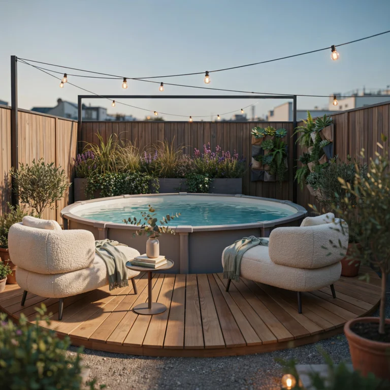 17 Genius Small Above Ground Pool Ideas for Tiny Backyards