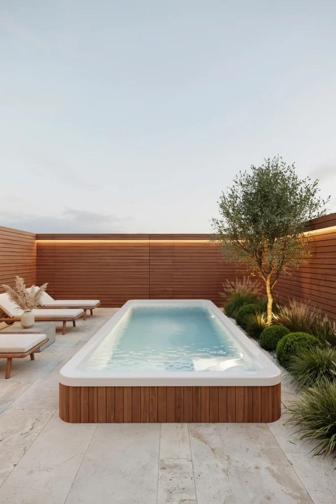 Horizontal Slat Fencing