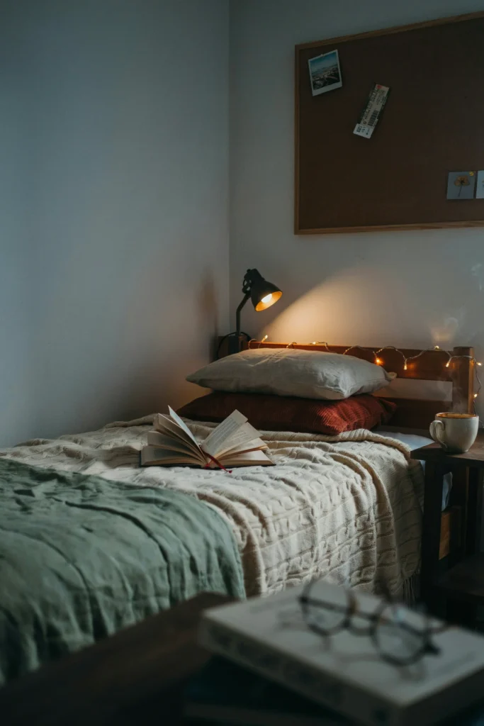 Create a Reading Nook on Your Bed