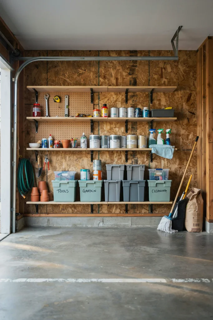 Install Wall-Mounted Shelves