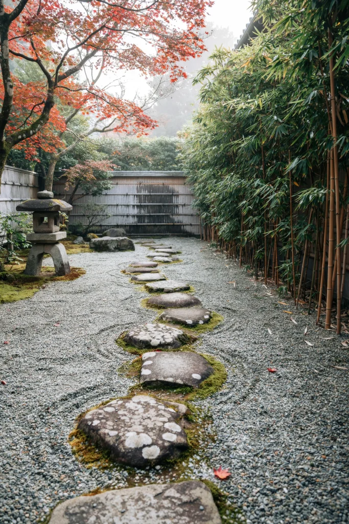 The Japanese-Inspired Zen Courtyard