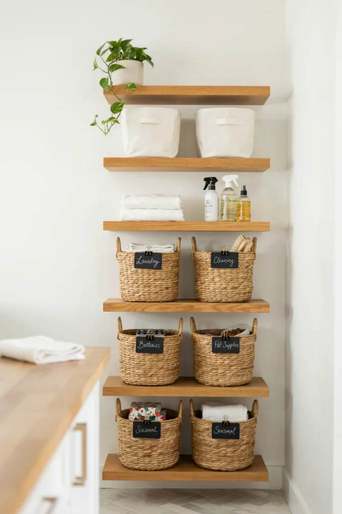 Labeled Basket and Bin Systems
