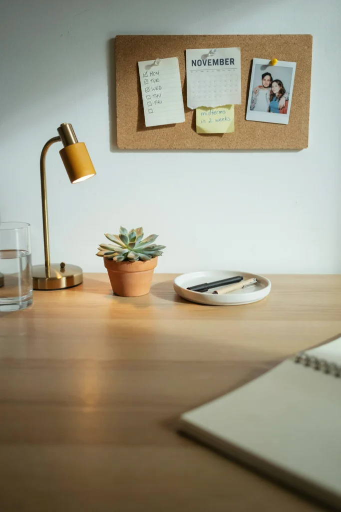 Keep Your Desk Minimal but Intentional