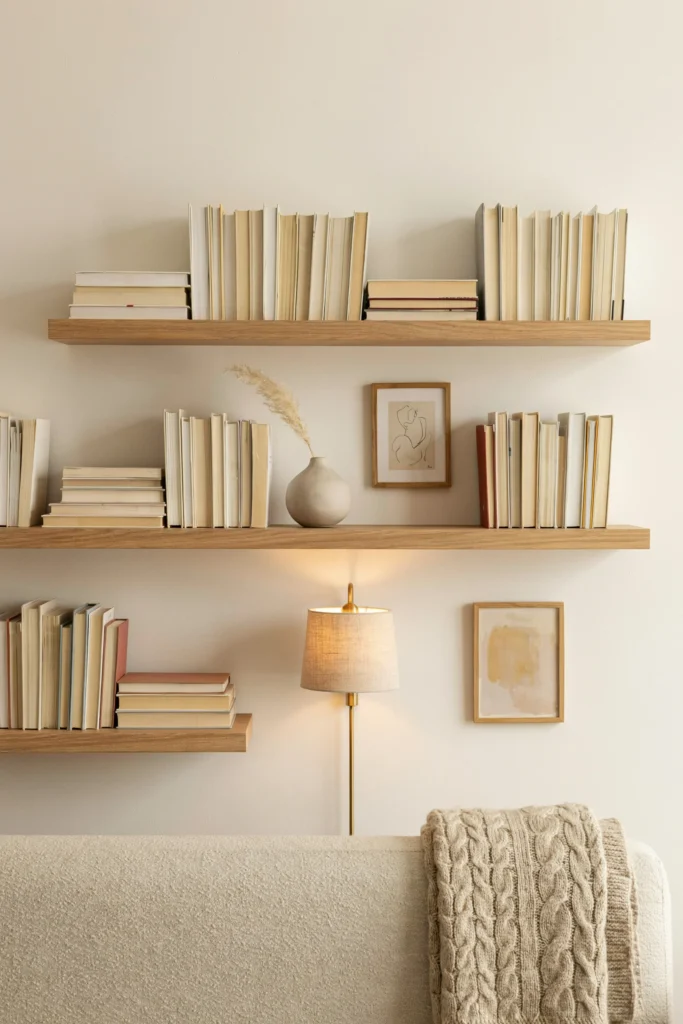The Minimalist Floating Shelf Nook