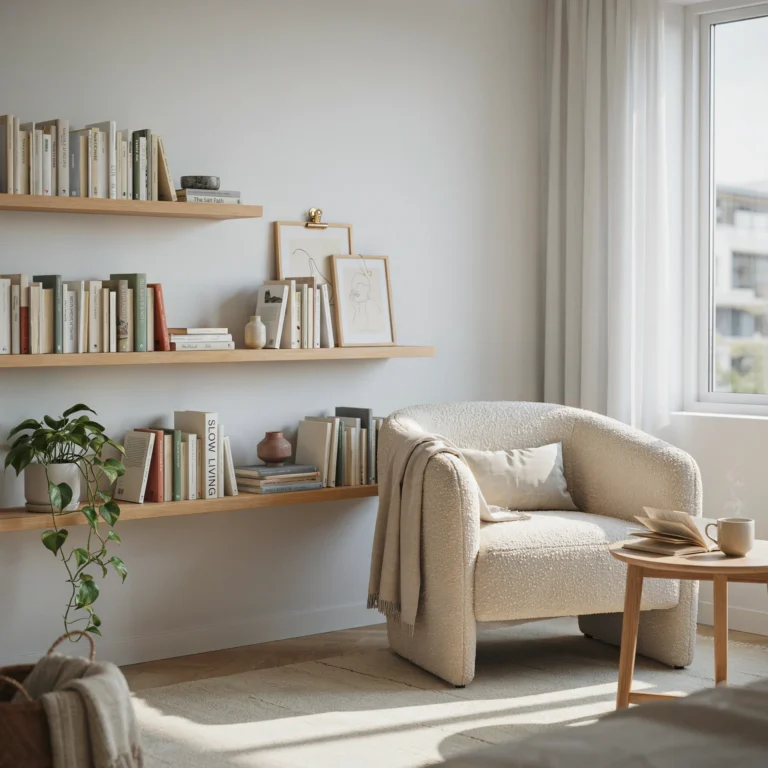 13 Minimalist Library Corner Ideas to Create Your Perfect Reading Escape
