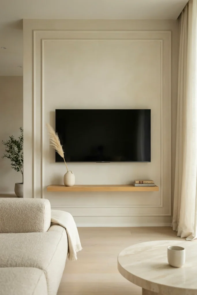 Minimalist Panel Wall Design