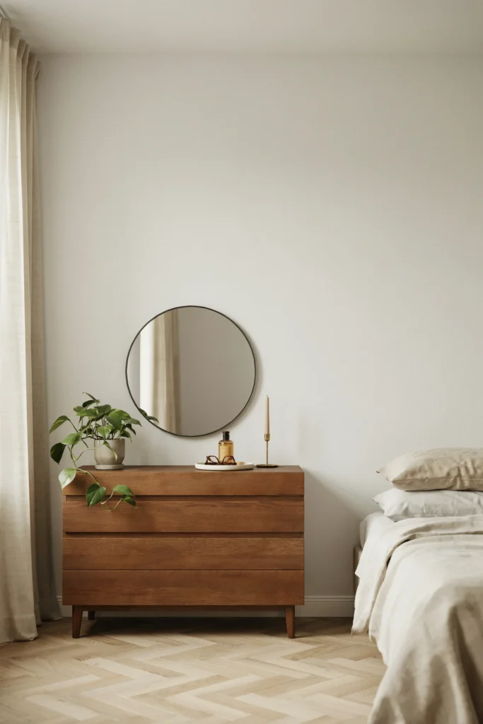 Minimalist Vanity with Hidden Storage