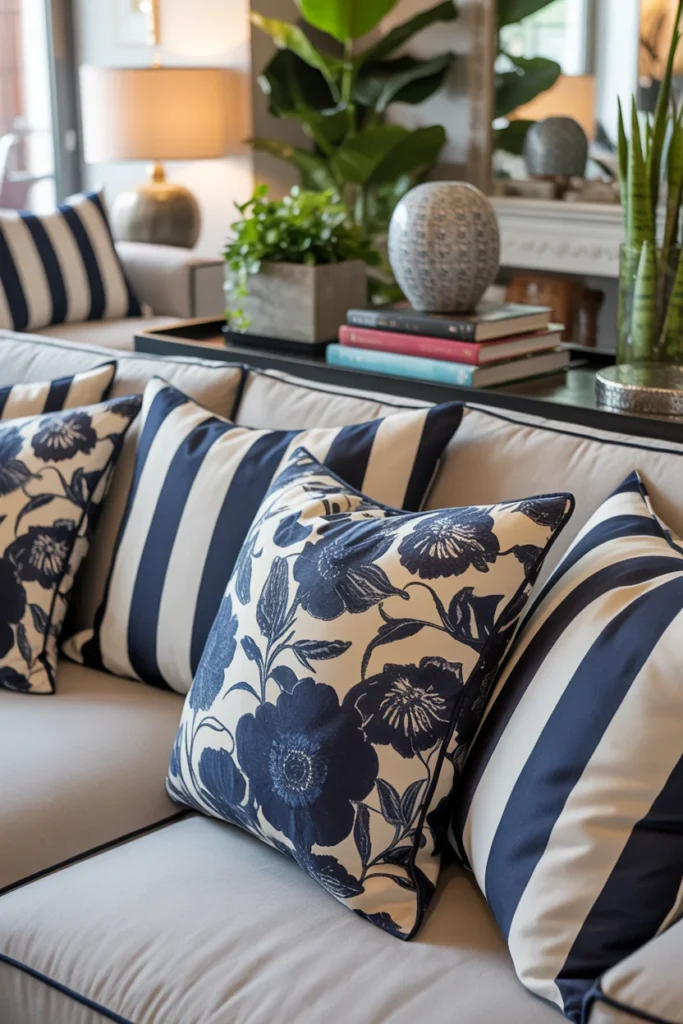 Mix Stripes with Other Patterns