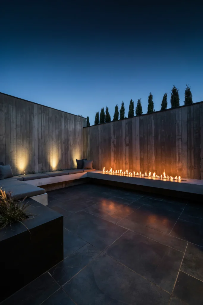 The Fire Feature Courtyard
