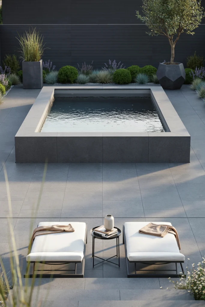 Modern Gray Deck