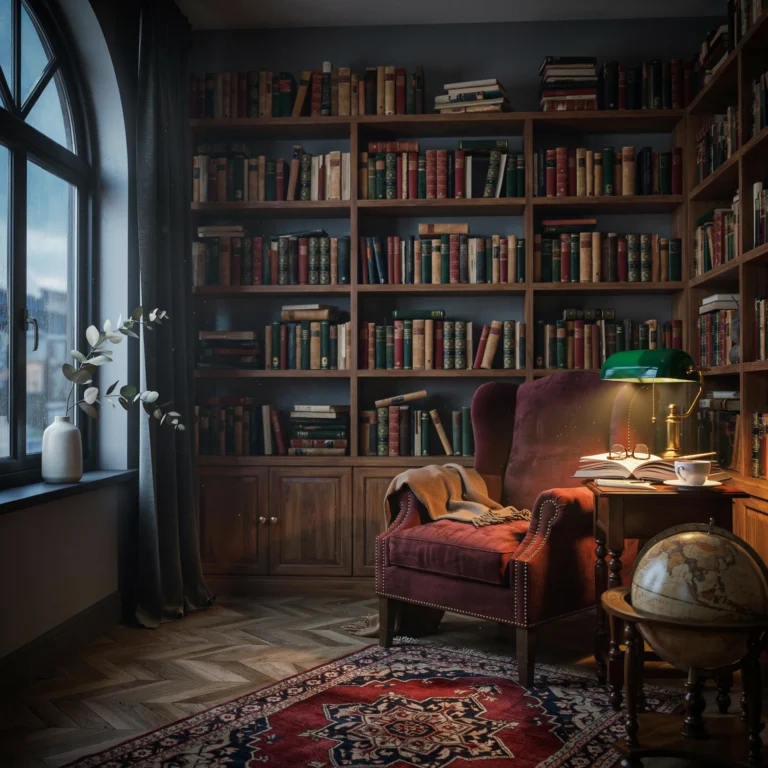 10 Moody Home Library Corners That Nail the Dark Academia Look