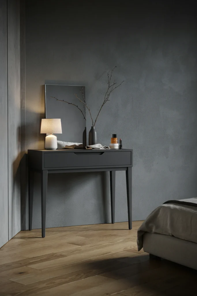 Moody Minimalist Vanity Design