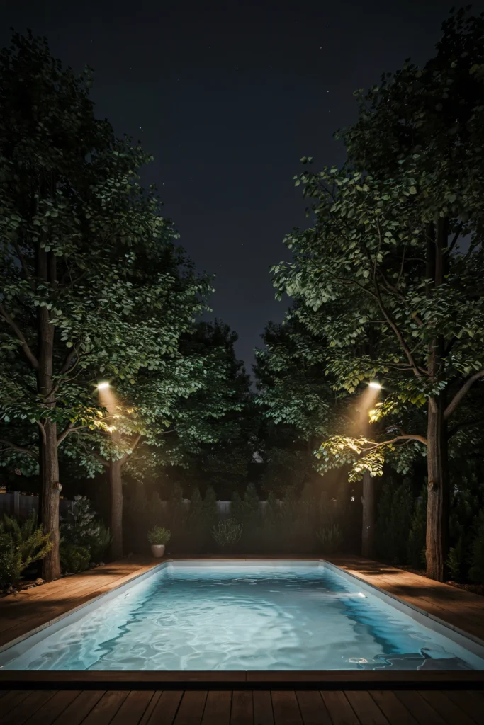 Moonlighting from Nearby Trees