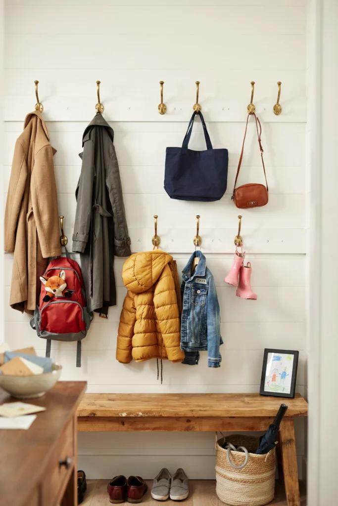Hang Hooks at the Right Height (and Enough of Them)