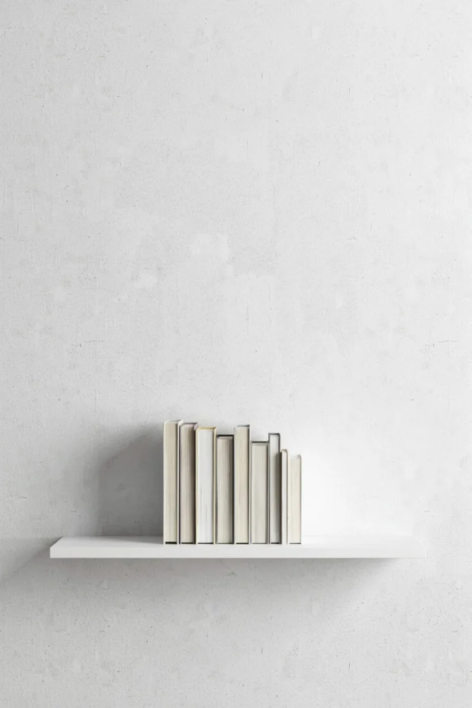 The "No Decor" Shelf