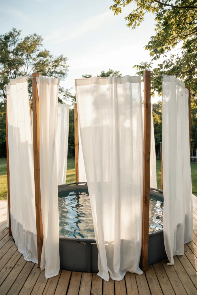 Use Outdoor Curtains or Privacy Screens