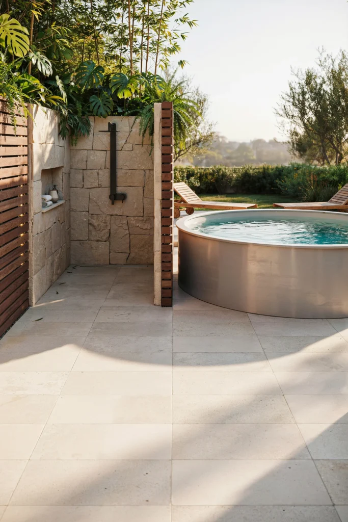 Install an Outdoor Shower