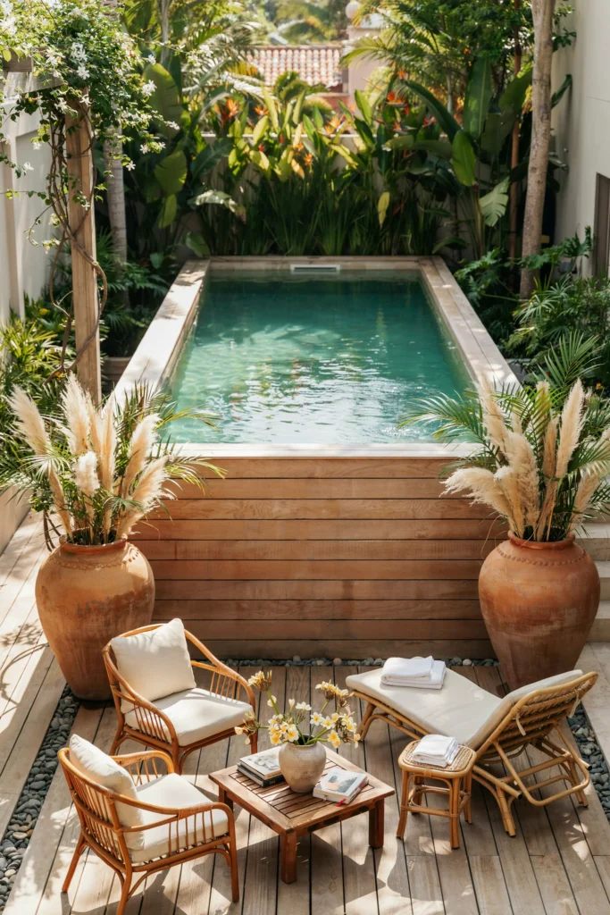 Oversized Potted Palms & Ornamental Grasses