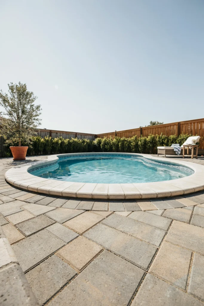 Add Paver Coping Around the Edge
