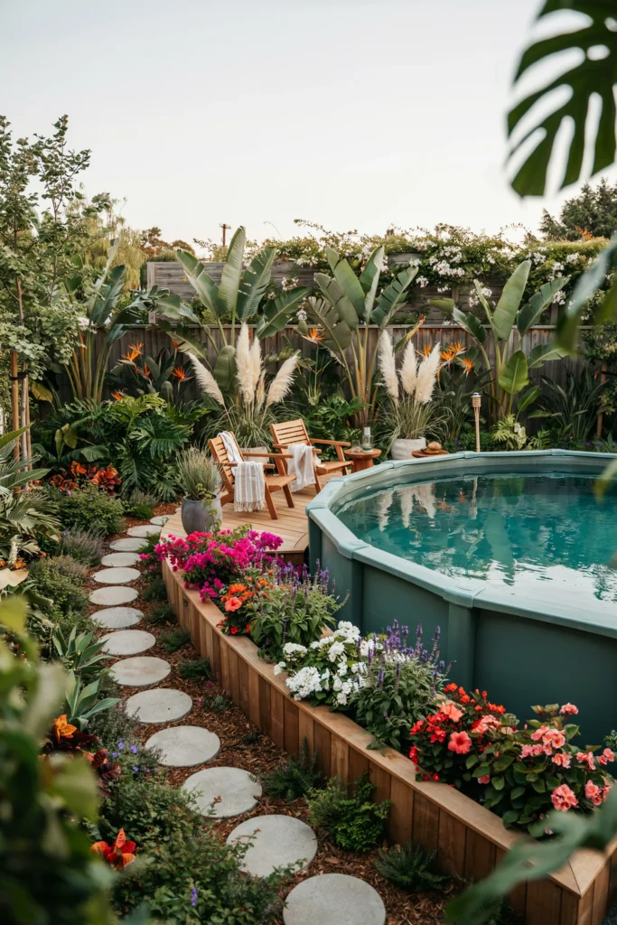 Deck With Planter Boxes
